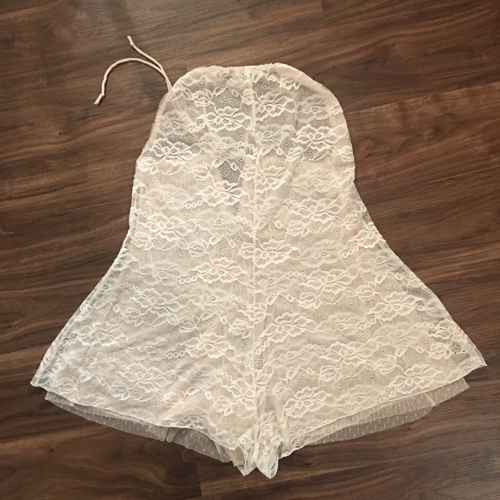Free People Intimate Lace Romper